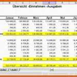 Phänomenal 16 Vorlage Einnahmen Ausgaben Rechnung Excel Vorlagen123