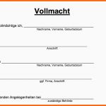 Phänomenal Ausdrucken Vollmacht Für Behördengänge Pdf