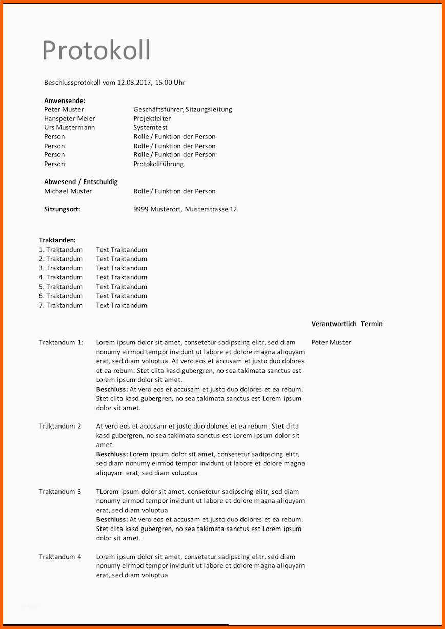 Phänomenal Besprechungsprotokoll Vorlage Excel Schn Arbeitsblatt