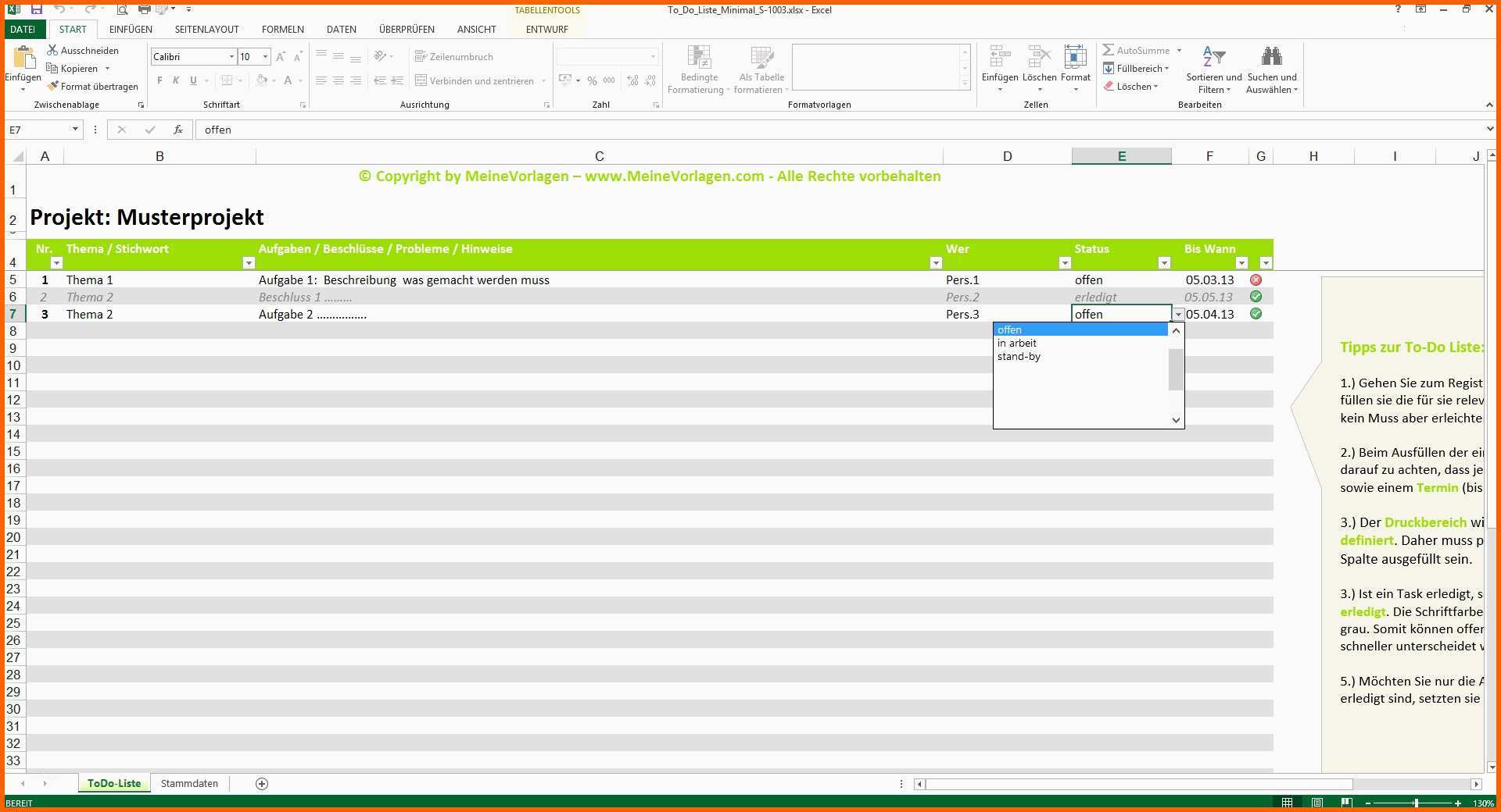 Phänomenal Besprechungsprotokoll Vorlage Excel to Do Liste Excel