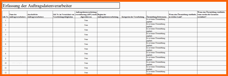 Phänomenal Das Excel tool Für Das Verzeichnis Von