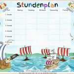 Phänomenal Der Stundenplan Stundenplan Vorlagen Zum Ausdrucken