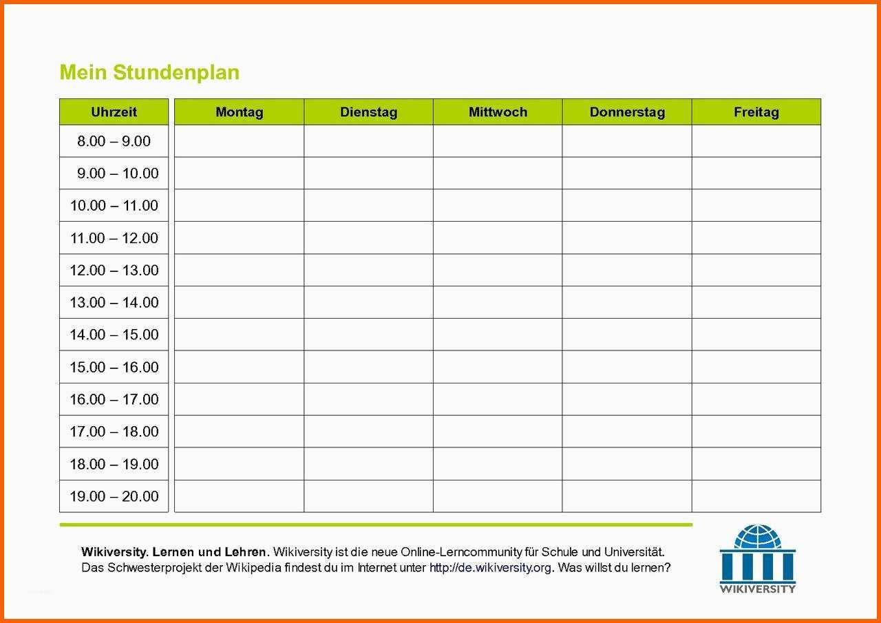 Phänomenal File Wikiversity Stundenplan Universität Pdf Wikimedia