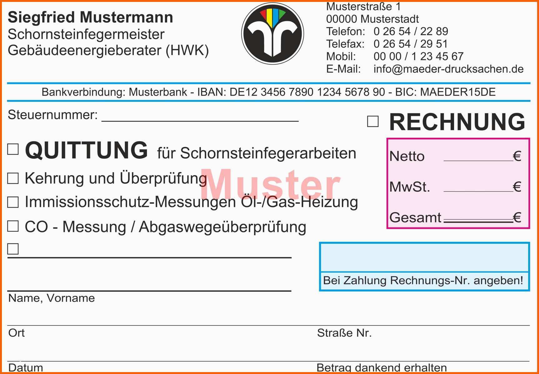 empfangsbest tigung eines produktes zur reparatur vorlagen und muster