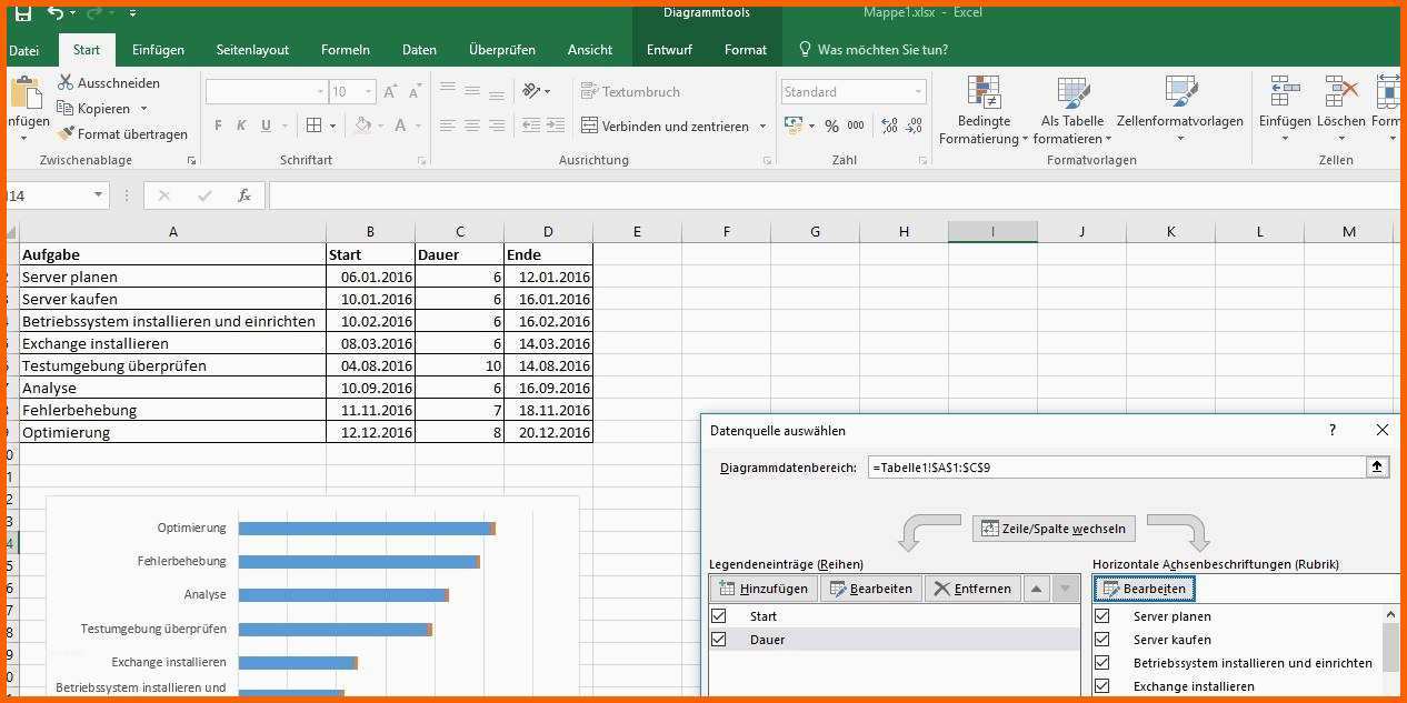 Phänomenal Gantt Diagramm In Excel Erstellen so Geht S Pc Welt