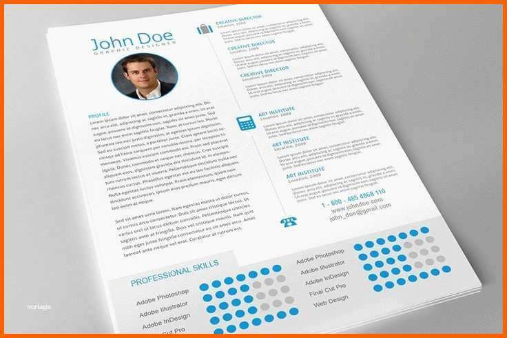 Phänomenal Indesign Lebenslauf Vorlage Indesign Templates Free