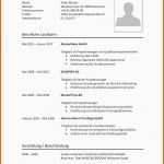 Phänomenal Lebenslauf Vorlage Nach Der Ausbildung Lieblich Kostenlose