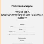 Phänomenal Praktikumsbericht Vorlage Schule 10 Klasse