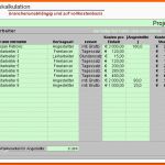 Phänomenal Preiskalkulation Excel Vorlagen Shop