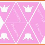 Phänomenal Prinzessin Girlande Fähnchen ⋆ Kindergeburtstag Planen