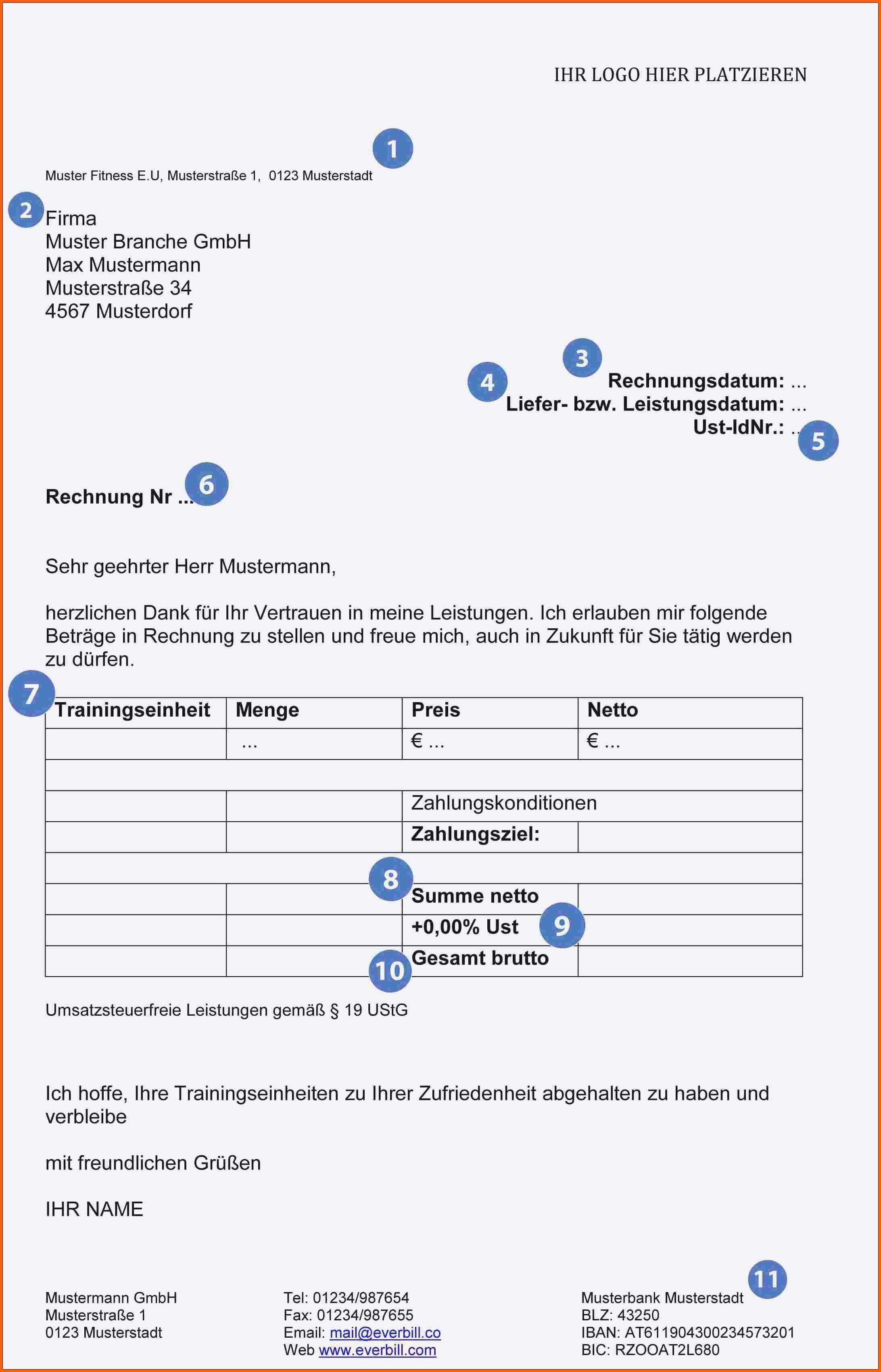 Phänomenal Privatrechnung Vorlage