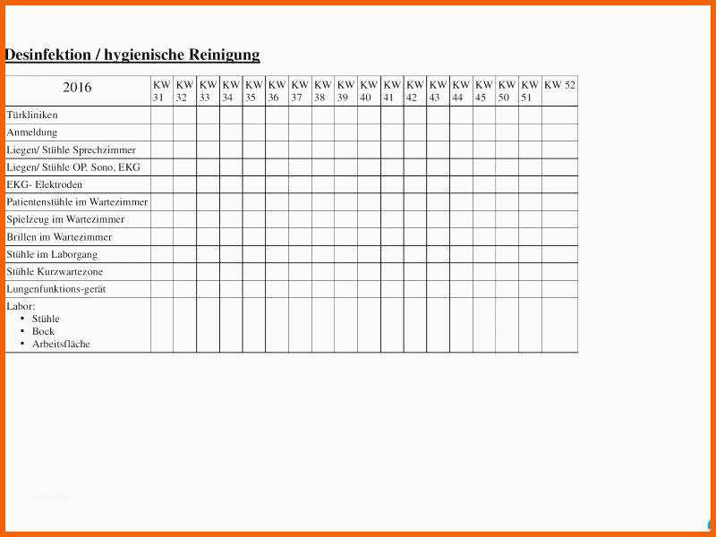 Phänomenal Reinigungsplan Kuche Erstaunliche Ideen Reinigungsplan Ka