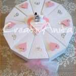 Phänomenal Schachteltorte Zur Hochzeit Weiss Rosa Geldgeschenk