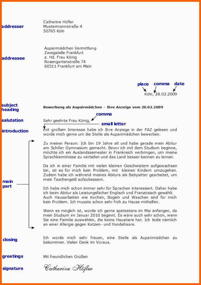 Phänomenal toms Deutschseite Schreiben formeller Brief