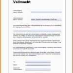 Phänomenal Vollmacht
