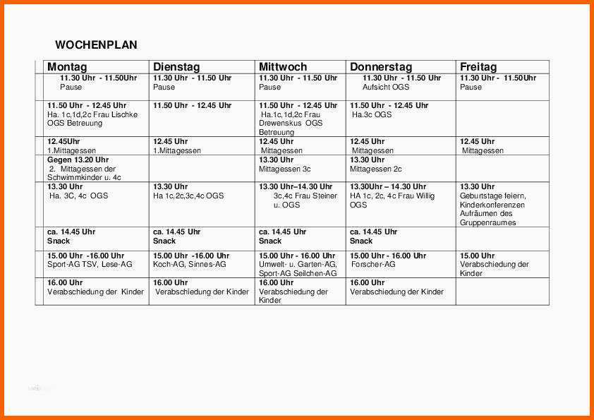 Phänomenal Wochenplan Essen Vorlage Luxe Wochenplan Rezepte Für Woche