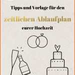 Phänomenal Zeitlicher Ablaufplan Für Hochzeit – Tipps Und Vorlage