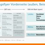 Schockieren 11 Bewerbungsflyer Vorlage Word