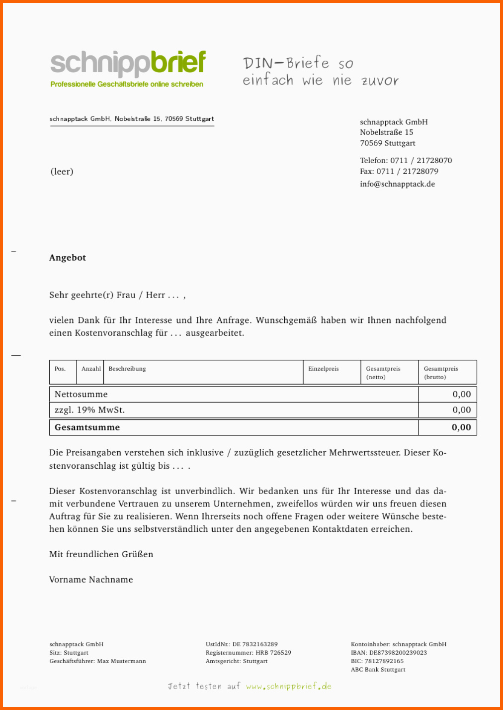 Schockieren 15 Angebot Malerarbeiten Vorlage