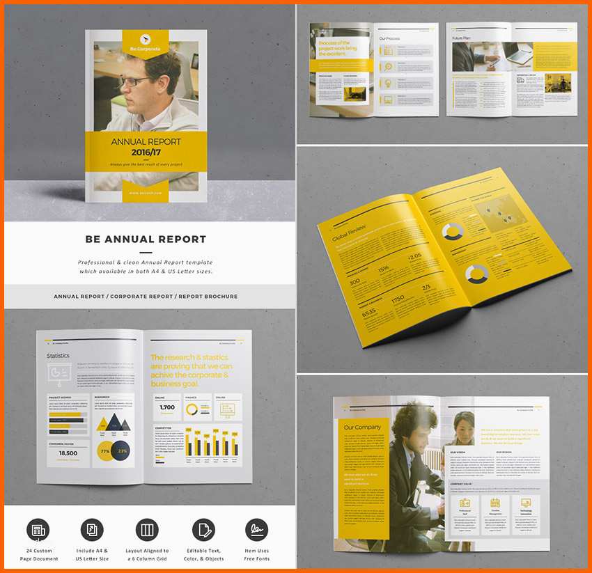 Schockieren 15 Annual Report Templates with Awesome Indesign Layouts