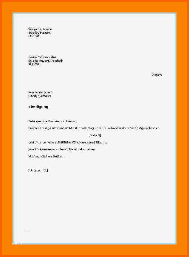 Schockieren 20 Fristlose Kündigung Ausbildung Muster