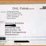 Schockieren 59 Gut Paket Beschriften Vorlage Modelle