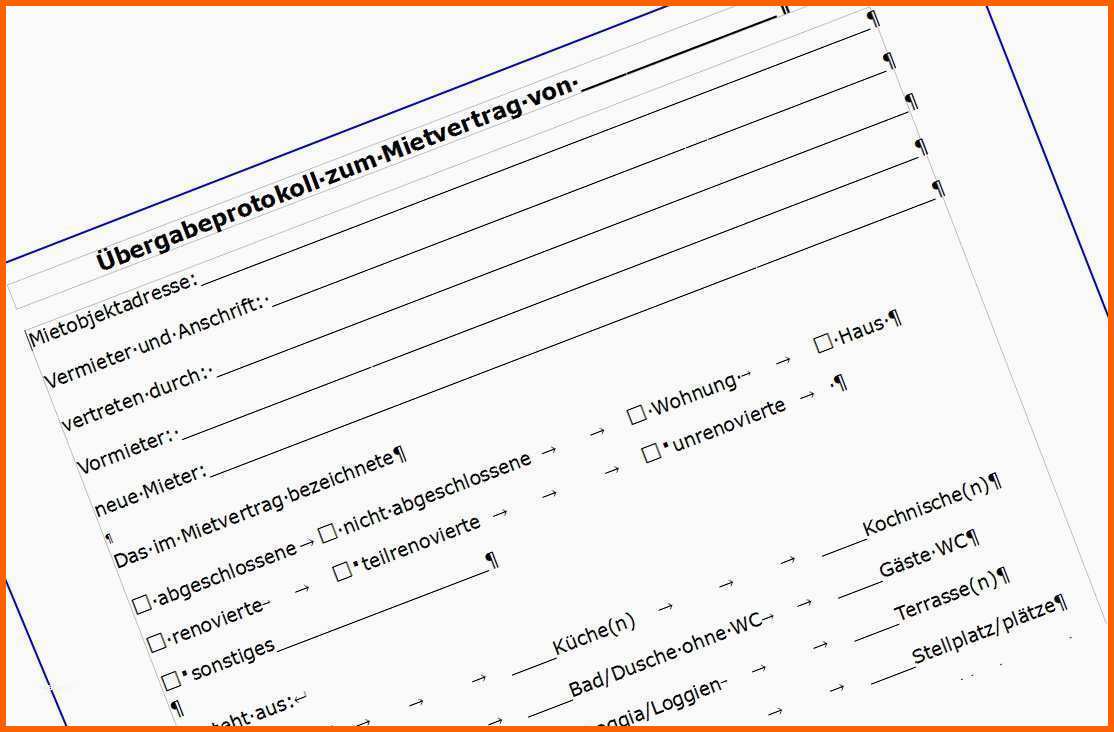 Schockieren Abnahmeprotokoll Vorlage Word Best Kostenloses