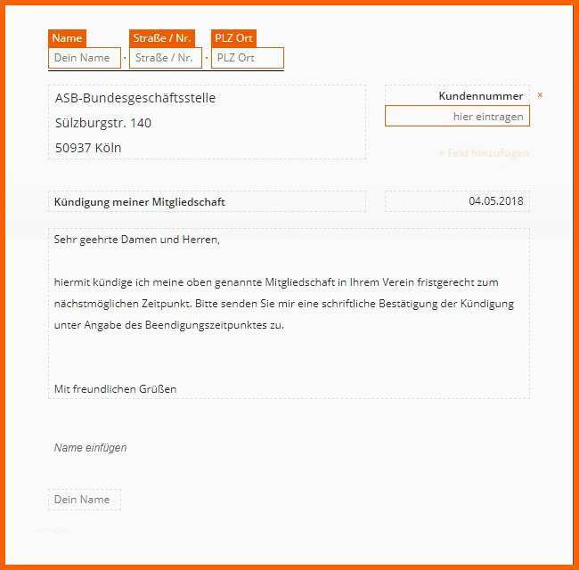 Schockieren asb Kündigen Vorlage Download – Kostenlos – Chip