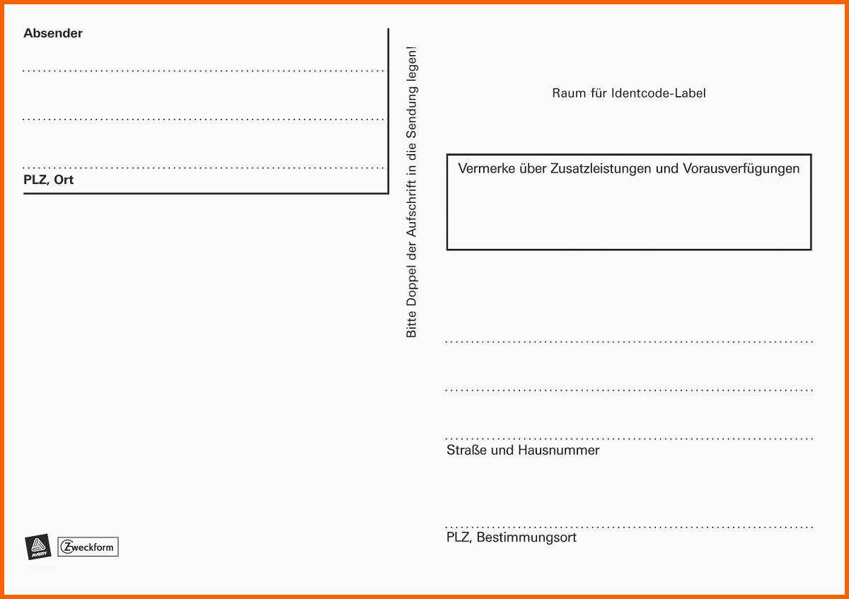 Schockieren Avery Zweckform Adressaufkleber Paketaufkleber A6 Quer