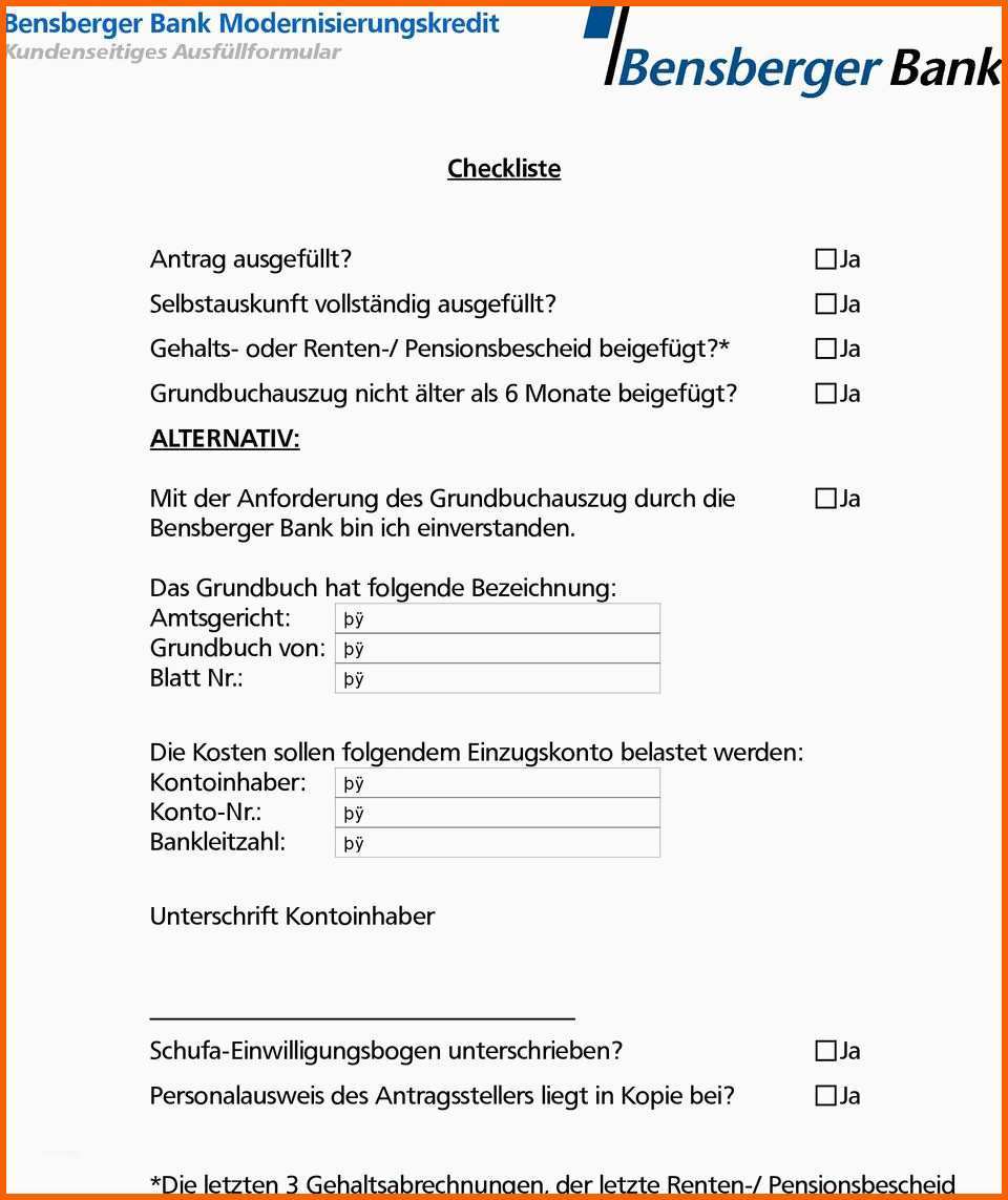 Schockieren Bensberger Bank Modernisierungskredit Pdf