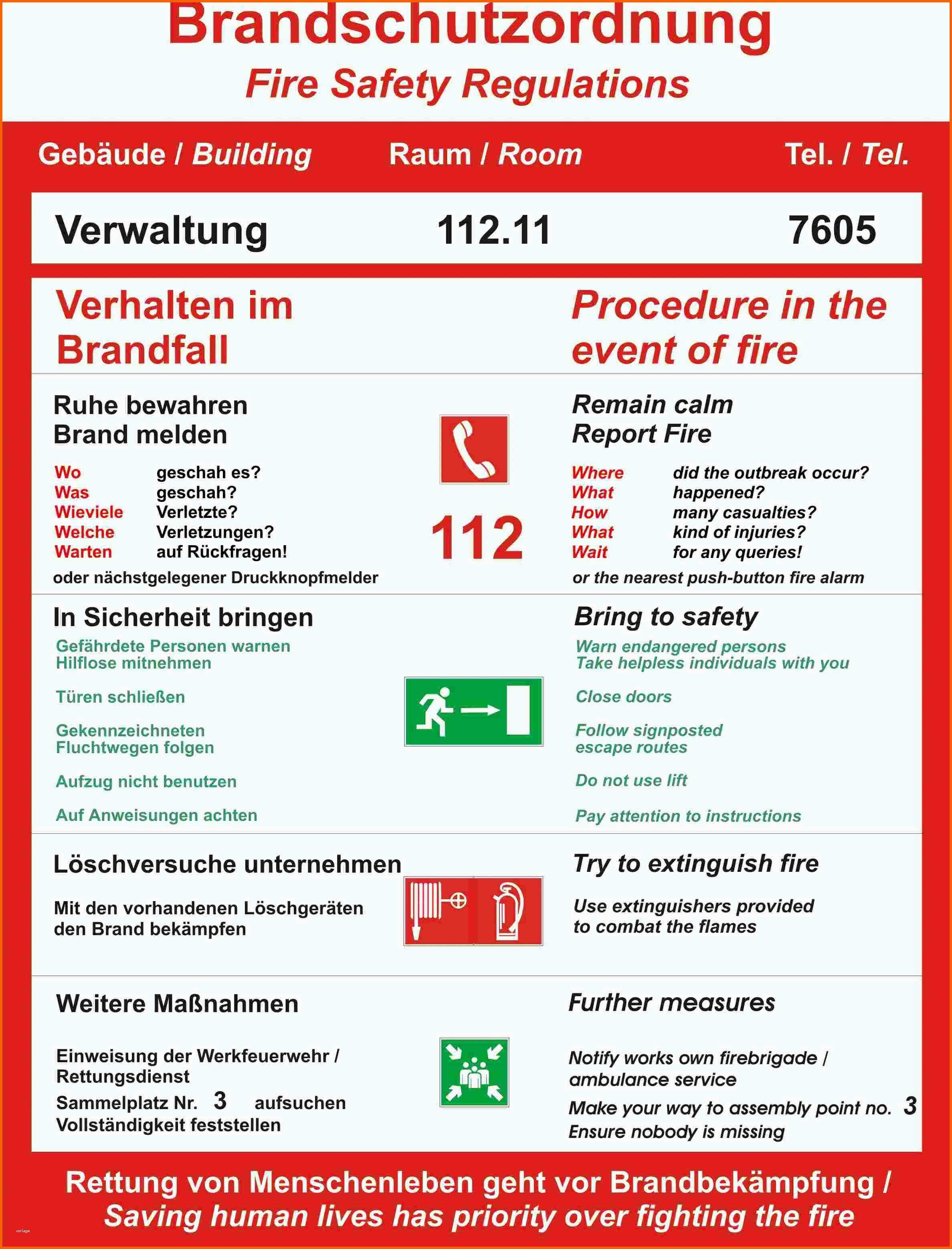 Schockieren Brandschutzordnung Sicherheits Und Überwachungssysteme