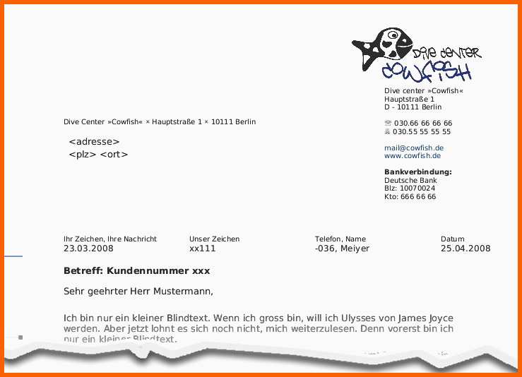 Schockieren Briefkopf Vorlage Openoffice – Kostenlos Vorlagen