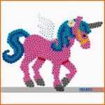 Schockieren Bügelperlen "pferd Einhorn" Midi 4024