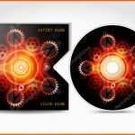 Schockieren Cd Cover Design Vorlage — Stockvektor © Vittore