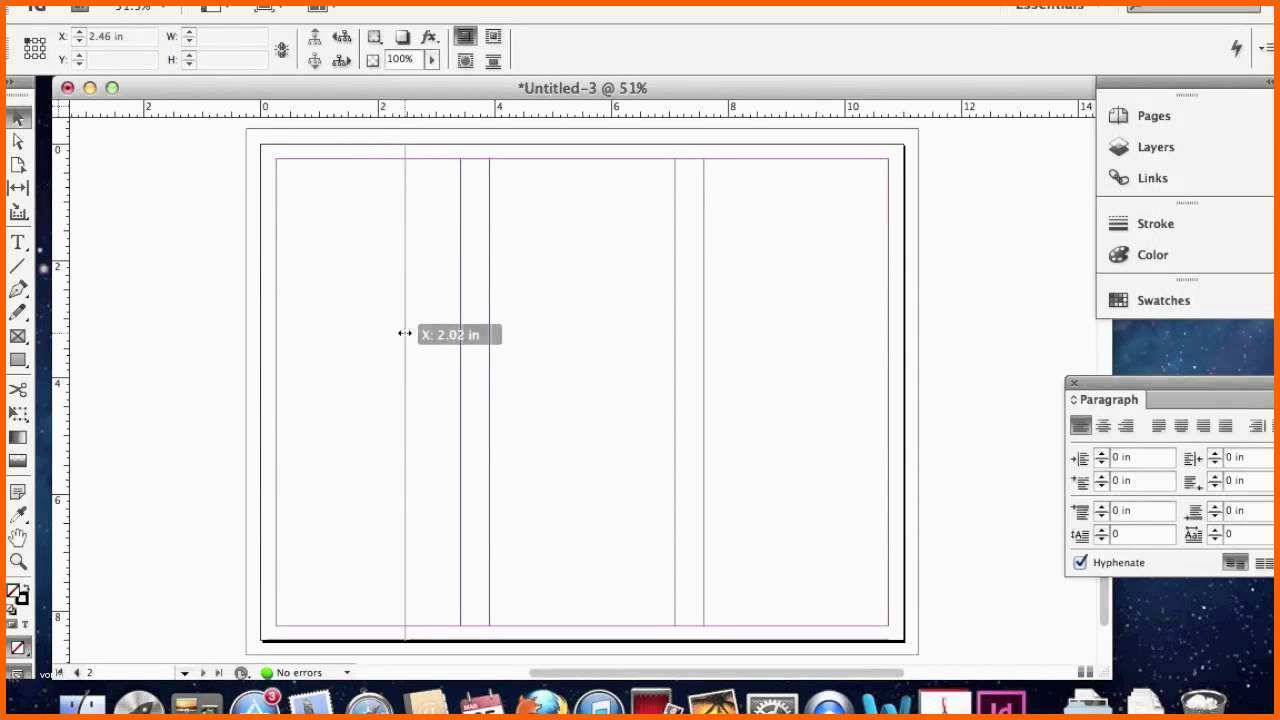 Schockieren Creating A Trifold Brochure In Adobe Indesign