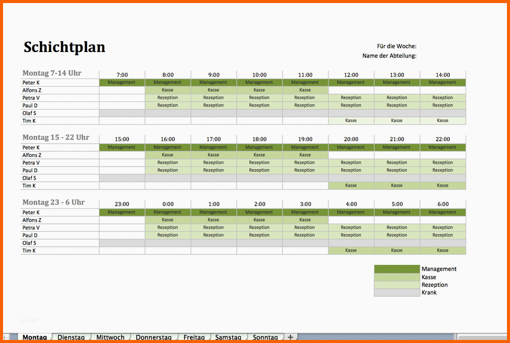Schockieren Dienstplan Als Excel Vorlage Excel Vorlagen Fr Jeden