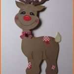 Schockieren Fensterbild Rudi Rentier Rudolph Elch Rudolf