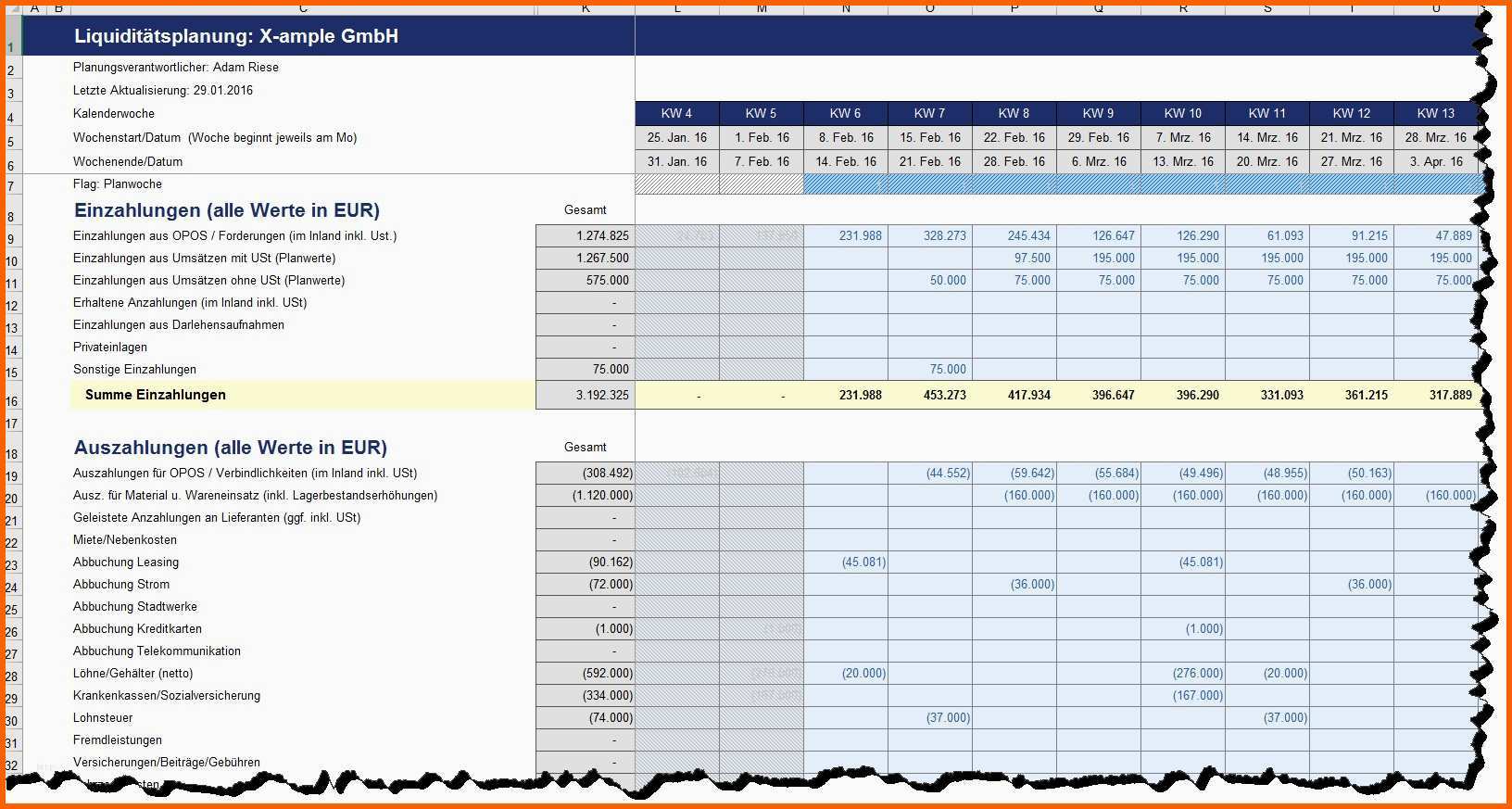 Schockieren Liquiditätsplanung Excel Vorlage Kostenlos Gut Fahrtenbuch