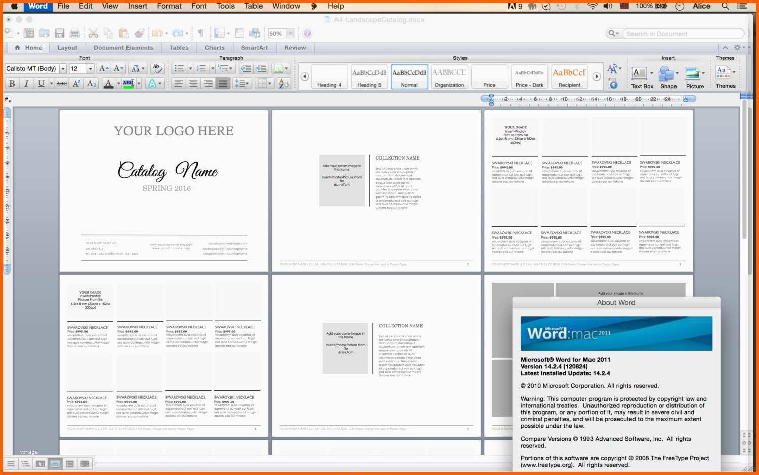 Schockieren Mode Katalog Vorlage Produktkatalog Indesign Katalog
