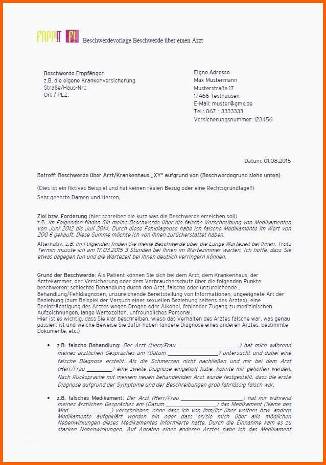 Schockieren Neues Vodafone Beschwerde Vorlage