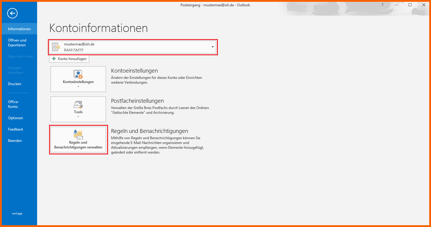Schockieren Outlook Abwesenheitsassistent Einrichten Ohne Exchange