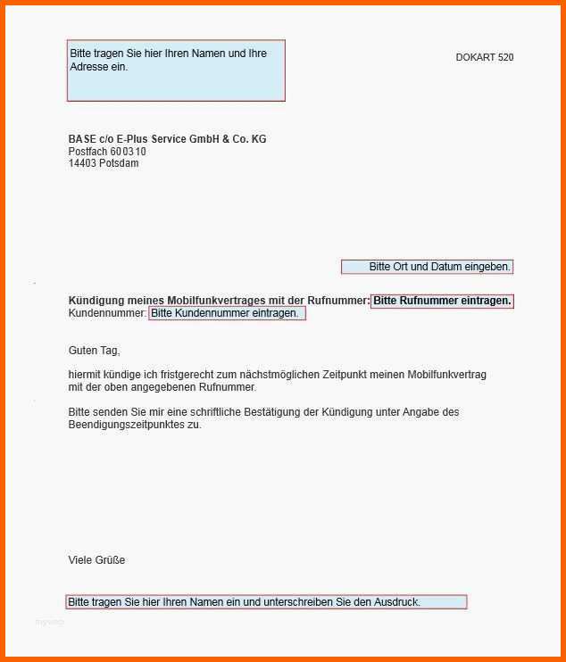 Schockieren Telekom Kündigung Umzug Vorlage 23 Beispiel