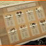 Schockieren Weiteres Tischplan GÄsteliste Hochzeit Vintage