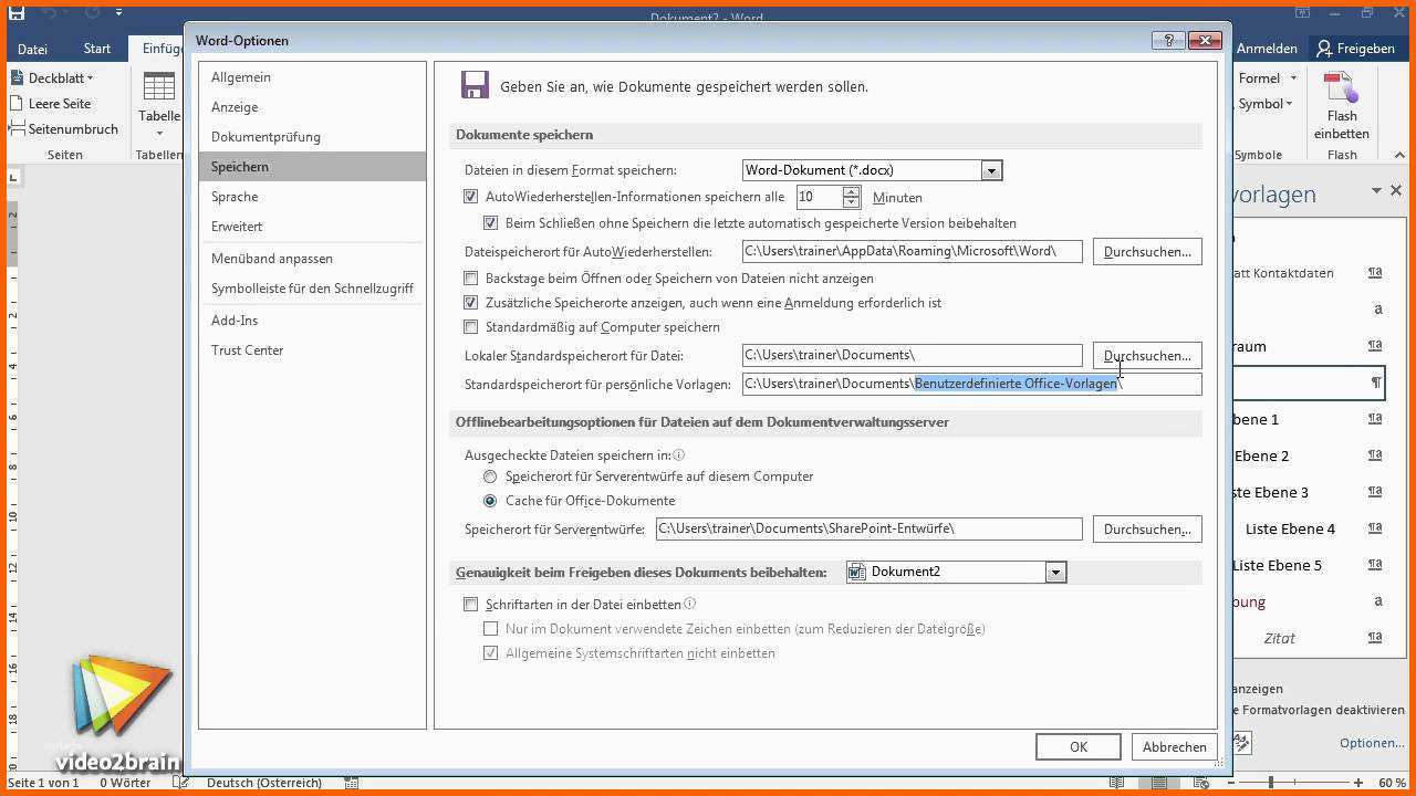 Schockieren Word 2016 Firmenvorlagen Im Corporate Design Tutorial