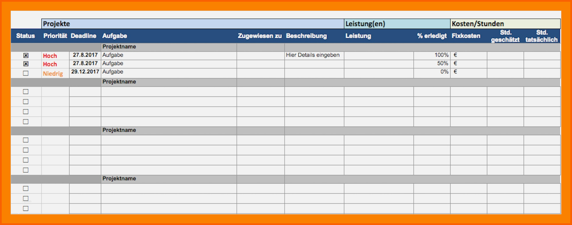 Selten 11 Kapazitätsplanung Excel Vorlage Kostenlos