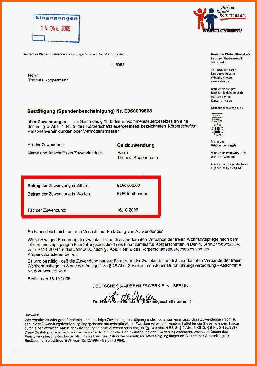 Selten 57 Bewundernswert Spendenbrief Schreiben Vorlage Modelle