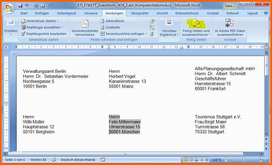 Selten Adressverwaltung • Successcontrol Rechnungsprogramm