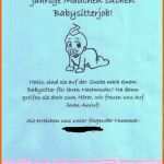 Selten Babysitten Flyer Arbeit Baby Babysitting