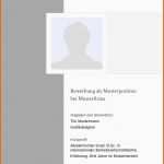Selten Bewerbung Deckblatt Muster Vorlage 18