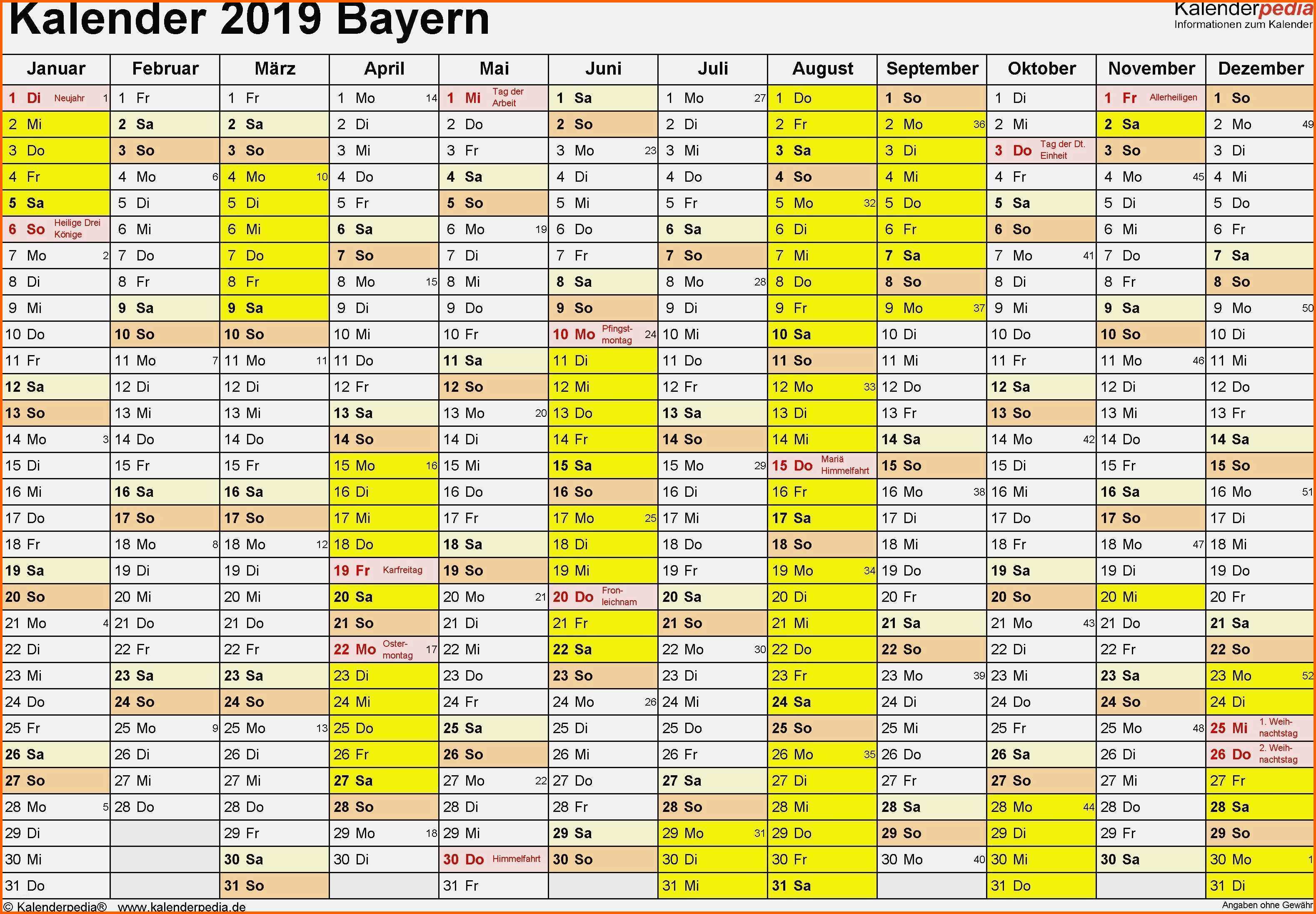 Selten Excel Vorlage Kalender Einzigartig Kalender 2019 Mit